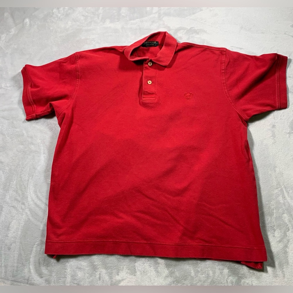 Alexander Julian Classic Red Polo Shirt